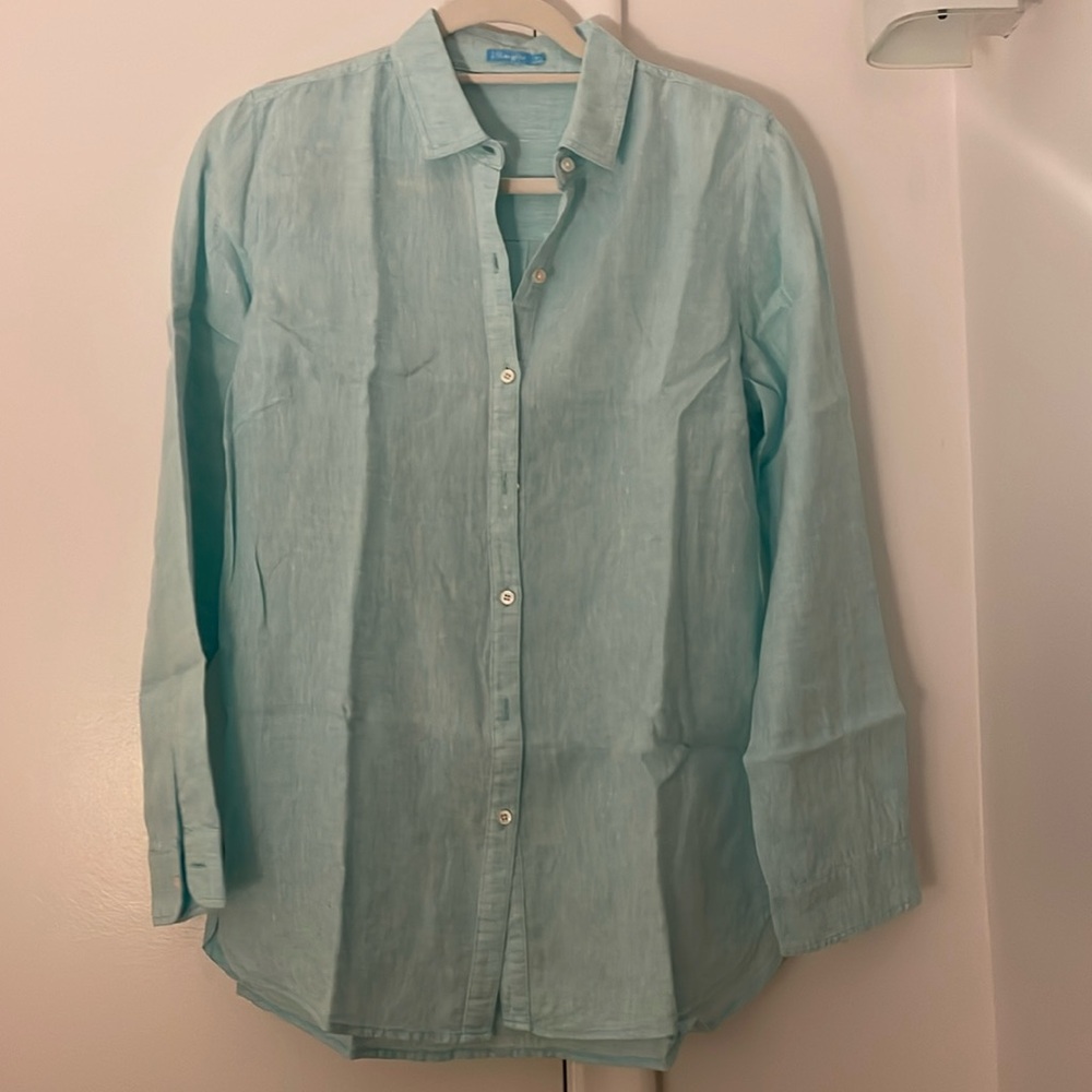 J. Mclaughlin Button Down Blouse - image 1